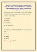 NCHSE POST TEST EXAM LATEST 2026 ACTUAL EXAM WITH  COMPLETE QUESTIONS AND CORRECT DETAILED ANSWERS &lpar;100&percnt;  VERIFIED ANSWERS&rpar; &vert;ALREADY GRADED A&plus;&vert; &vert;&vert;PROFESSOR  VERIFIED&vert;&vert; &vert;&vert;BRANDNEW&excl;&excl;&excl;&vert;&vert;