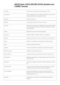 MIE 201 Exam 3 NCSU UPDATED ACTUAL Questions and  CORRECT Answers