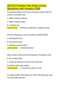 NCCCO Practice Test Exam Actual Questions and Answers 2026&period;docx