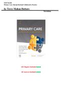 Test Bank for Primary Care&colon; Interprofessional Collaborative Practice &lpar;7th Edition&rpar; by Terry Mahan Buttaro &vert; Comprehensive Primary Care & APRN Assessment Resource&comma;