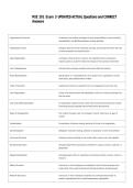 MIE 201 Exam 3 UPDATED ACTUAL Questions and CORRECT  Answers
