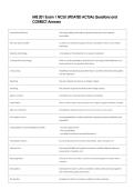 MIE 201 Exam 1 NCSU UPDATED ACTUAL Questions and  CORRECT Answers