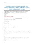 OHIO MPJE SULLIVAN EXAM PREP 2026 &vert; 300&plus; SOLVED QUESTIONS & DETAILED EXPLANATIONS &vert; OHIO PHARMACY LAW REVIEW