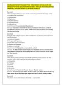 RASMUSSEN PATHOPHYSIOLOGY FINAL EXAM NEWEST ACTUAL EXAM 300&plus; FREQUENTLY TESTED QUESTIONS AND CORRECT DETAILED ANSWERS &lpar;VERIFIED ANSWERS&rpar; &vert;ALREADY GRADED A&plus;&sol;NEWEST UPDATE &excl;&excl;&excl;&excl;