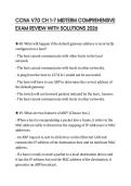 CCNA V7&period;0 CH 1&ndash;7 MIDTERM COMPREHENSIVE EXAM REVIEW WITH SOLUTIONS 2026