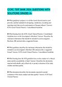 CCRC TEST BANK 2026 QUESTIONS WITH SOLUTIONS GRADED A&plus;