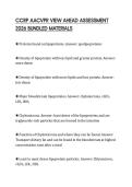CCRP AACVPR VIEW AHEAD ASSESSMENT 2026 BUNDLED MATERIALS