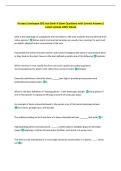 Nursery Landscape CDE test Bank A Exam Questions with Correct Answers&vert;  Latest Update 
