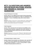MTTC 134 QUESTIONS AND ANSWERS WITH DETAILED SOLUTIONS&comma; UPDATED 2026&comma; GRADED A&plus;&comma; SUCCESS GUARANTEED