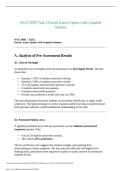 WGU D093 Task 2 Passed &vert;Latest Update with Complete Solution