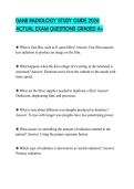 DANB RADIOLOGY STUDY GUIDE 2026 ACTUAL EXAM QUESTIONS GRADED A&plus;