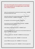 ATT comp study guide Actual questions and answers&vert; ATT comp prepared and managed latest version 2026 with verified solutions&period;