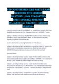ATI Capstone Med Surg part 2 EXAM QUESTIONS WITH CORRECT SOLUTIONS&vert;&vert;100&percnt; GUARANTEED PASS&vert;&vert;UPDATED 2026&sol;2027 SYLLABUS&vert;&vert;A&plus; GRADED&vert;&vert;<<RECENT VERSION>>