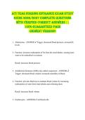 ATI TEAS Nursing Entrance EXAM STUDY  GUIDE 2026&sol;2027 COMPLETE QUESTIONS  WITH VERIFIED CORRECT ANSWERS &vert;&vert;  100&percnt; GUARANTEED PASS  <NEWEST VERSION> 