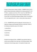 TMC EXAM LATEST 2026 ACTUAL EXAM TEST BANK QUESTIONS AND CORRECT ANSWERS &lpar;VERIFIED ANSWERS&rpar; 