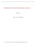 WGU D034 AOM2 &ndash; Task 1&colon; Strategic Planning &vert; 2026 Update with complete solutions&period;