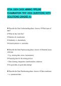 DTSA 5504 DATA MINING PIPELINE EXAMINATION TEST 2026 QUESTIONS WITH SOLUTIONS GRADED A&plus;