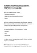 NUR 2868 ROLE AND SCOPE EXAM FINAL PREPARATION MANUAL 2026