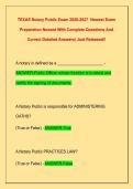 TEXAS Notary Public Exam 2026-2027  Newest Exam  Preparation Newest With Complete Questions And  Correct Detailed Answers&vert; Just Released&excl;&excl;