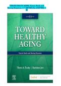 Test Bank Toward Healthy Aging&colon; Human Needs and Nursing Response &lpar;Green Book B&rpar;&comma; 11th Edition &ndash; Mary Ann Eliopoulos