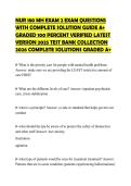 NUR 180 MH EXAM 2 EXAM QUESTIONS WITH COMPLETE SOLUTION GUIDE A&plus; GRADED 100 PERCENT VERIFIED LATEST VERSION 2025 TEST BANK COLLECTION 2026 COMPLETE SOLUTIONS GRADED A&plus;