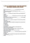 FL FPSI CH 6 SUPERVISION UNIT 2 EXAM TEST QUESTIONS AND CORRECT ANSWERS LATEST UPDATE&excl;&excl;