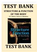 Latest Update 2026 &vert; Graded A&plus; Exam Prep &mdash; Structure & Function of the Body 16th Edition Test Bank &mdash; Kevin T&period; Patton&comma; PhD & Gary A&period; Thibodeau&comma; PhD &lpar;Authors&rpar;