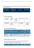 WGU D764 IEP Task 1- Individualized Education Plan for Angela Madina &vert; 2026 Update with complete solutions&period;