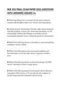NUR 505 FINAL EXAM PAPER 2026 QUESTIONS WITH ANSWERS GRADED A&plus;