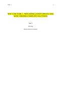 WGU C200 TASK 2 - WOO SONG&vert; LATEST UPDATE 2026&vert; WITH VERIFIED COMPLETE SOLUTIONS