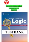 Test Bank For A Concise Introduction to Logic 14th Edition by Patrick J&period; Hurley Chapter 1-14&period;pdf