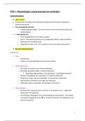 Leerprocessen en motivatie fundament 1