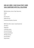 NUR 602 WEEK 2 QUIZ EXAM STUDY GUIDE 2026 QUESTIONS WITH FULL SOLUTIONS
