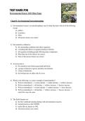 Test Bank for Environmental Science &lpar;16th Edition&rpar; by Eldon D&period; Enger &vert; Comprehensive Environmental Science Assessment Resource