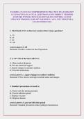 FLORIDA CNA EXAM COMPREHENSIVE PRACTICE EXAM 2026&sol;2027 ACCURATE EXAM ACTUAL QUESTIONS AND CORRECT VERIFIED ANSWERS WITH RATIONALES &lpar;DETAILED ANSWERS&rpar; LATEST UPDATED VERSION&vert; ALREADY GRADED A&plus; &vert;ALL YOU NEED FOR A GUARANTEED PASS&period;