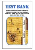 Test Bank for Organizational Behavior 15th Edition &lpar;Pearson&comma; 2012&rpar; by Stephen P&period; Robbins&comma; Timothy A&period; Judge&comma; Isbn no&semi; 9780132834872&comma; all 18 Chapters Covered