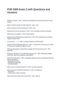 PUR 3000 Exam 2 with Questions and Answers