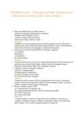 PUR3000 Exam 2 &ndash; Principles of Public Relations &lpar;UF&rpar; &ndash; 150 Questions Study Guide Latest Updated
