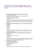 UF PUR3000 &ndash; Exam 2&colon; Strategic Conflict Management&comma; Public Opinion&comma; Persuasion&comma; and Issues Management &ndash; 200 Questions with Answers