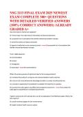 NSG 2113 FINAL EXAM 2025 NEWEST  EXAM COMPLETE 300&plus; QUESTIONS  WITH DETAILED VERIFIED ANSWERS  &lpar;100&percnt; CORRECT ANSWERS&rpar; &sol;ALREADY  GRADED A&plus; 