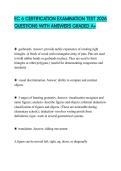 EC 6 CERTIFICATION FINAL PAPER 2026 QUESTIONS WITH ANSWERS GRADED A&plus;