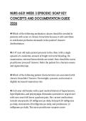 NURS 6531 WEEK 3 EPISODIC SOAP KEY CONCEPTS AND DOCUMENTATION GUIDE 2026