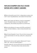 NUR 2243 EXAMPREP 2026 FULLY SOLVED EDITION WITH CORRECT ANSWERS