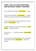 BIO 210 Exam Package Deal &vert; Complete Practice Tests & Study Guide &lpar;USA&rpar;