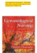 Gerontological Nursing Test Bank &ndash; Verified Q&A &lpar;10th Edition&comma; Eliopoulos NCLEX-Aligned Practice&rpar; complete guide verified A&plus; tips&lowbar;compressed &lpar;1&rpar;&period;pdf