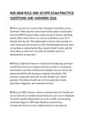 NUR 2868 ROLE AND SCOPE EXAM PRACTICE QUESTIONS AND ANSWERS 2026