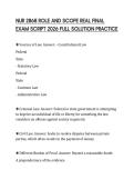 NUR 2868 ROLE AND SCOPE REAL FINAL EXAM SCRIPT 2026 FULL SOLUTION PRACTICE