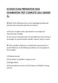 ECS1601 EXAM PREPARATION 2026 EXAMINATION TEST COMPLETE Q&A GRADED A&plus;