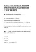 ECS3701 STUDY NOTES 2026 FINAL PAPER STUDY PACK COMPLETE UNIT SUMMARIES AND KEY CONCEPTS
