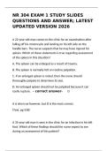 NR 304 Exam Study Package &vert; Pass Your Health Assessment Course